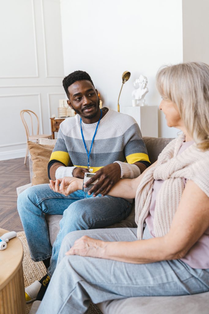 repetitive questions caregiver listening elderly