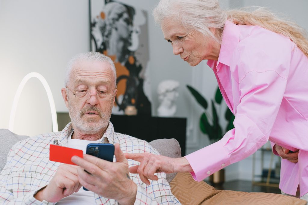 senior financial scam elderly couple
