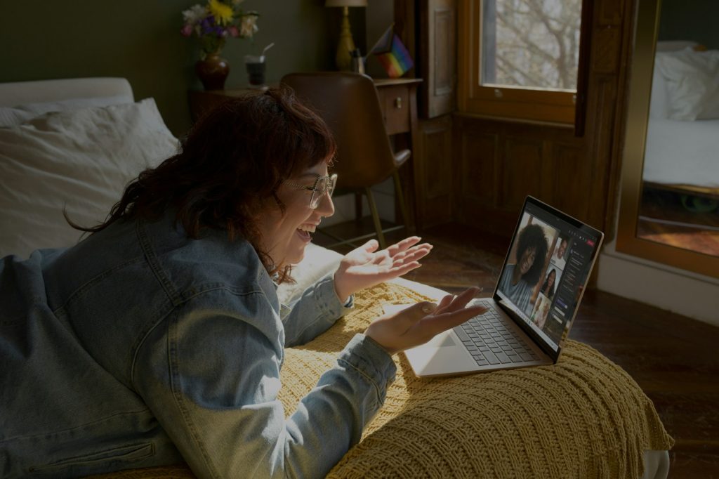 Managing dementia from a distance with a shared care binder, phone and calendar on a table