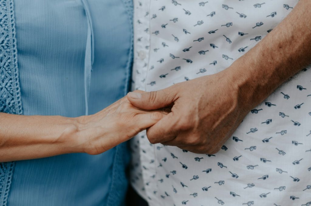Caring for late-stage dementia at home with soft music, a warm blanket and a calm presence